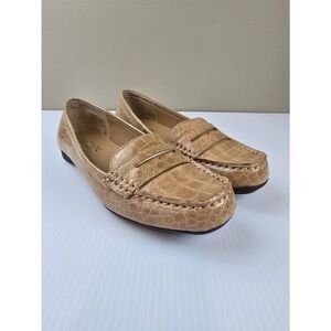Chaps Womens Driving Loafers Sz 9.5B Ginger